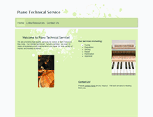 Tablet Screenshot of pianotechnicalservice.com